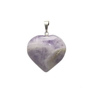 Colgante Corazón Amatista 2.5cm